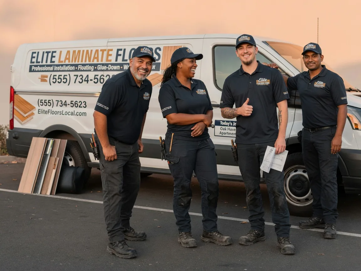 Laminate flooring installation company in Hersey, MI